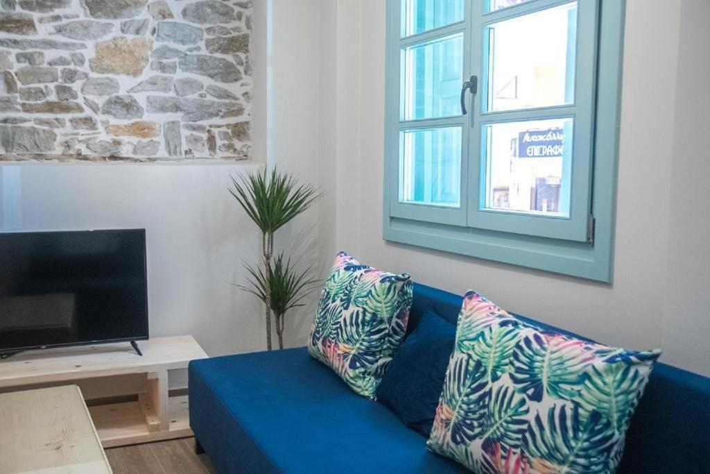 카발라 Agiopetra Lofts 아파트 외부 사진